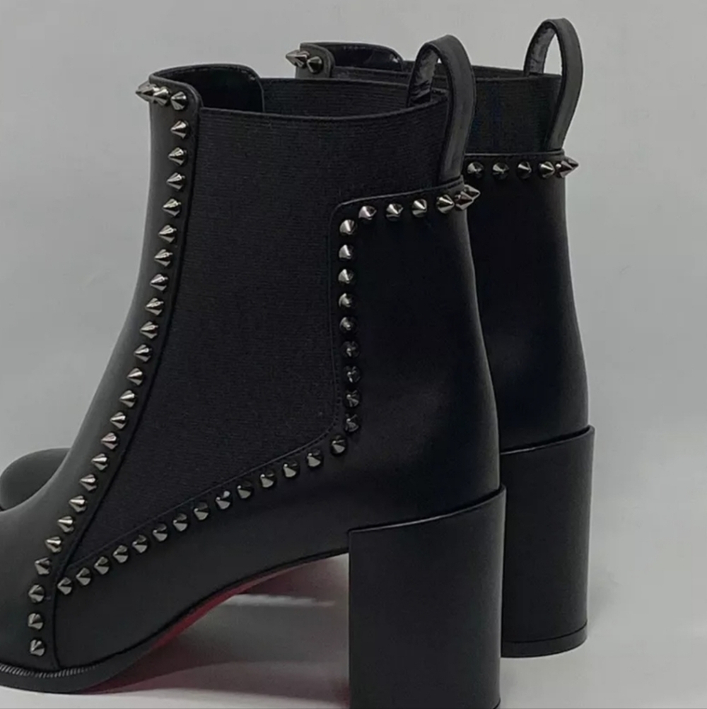 Christian LouboutinOutline Black Leather Spike Boot, 70mm Authentic ✅️ - Picture 10 of 12